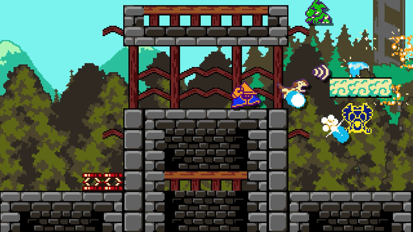 魔法使いEmerysのゲーム画面
