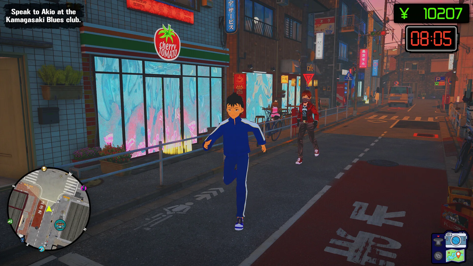 市街地の移動場面 1