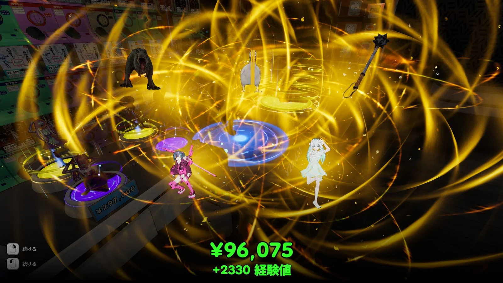 秋葉原のガチャショップシミュレーター Steamスクリーンショット3