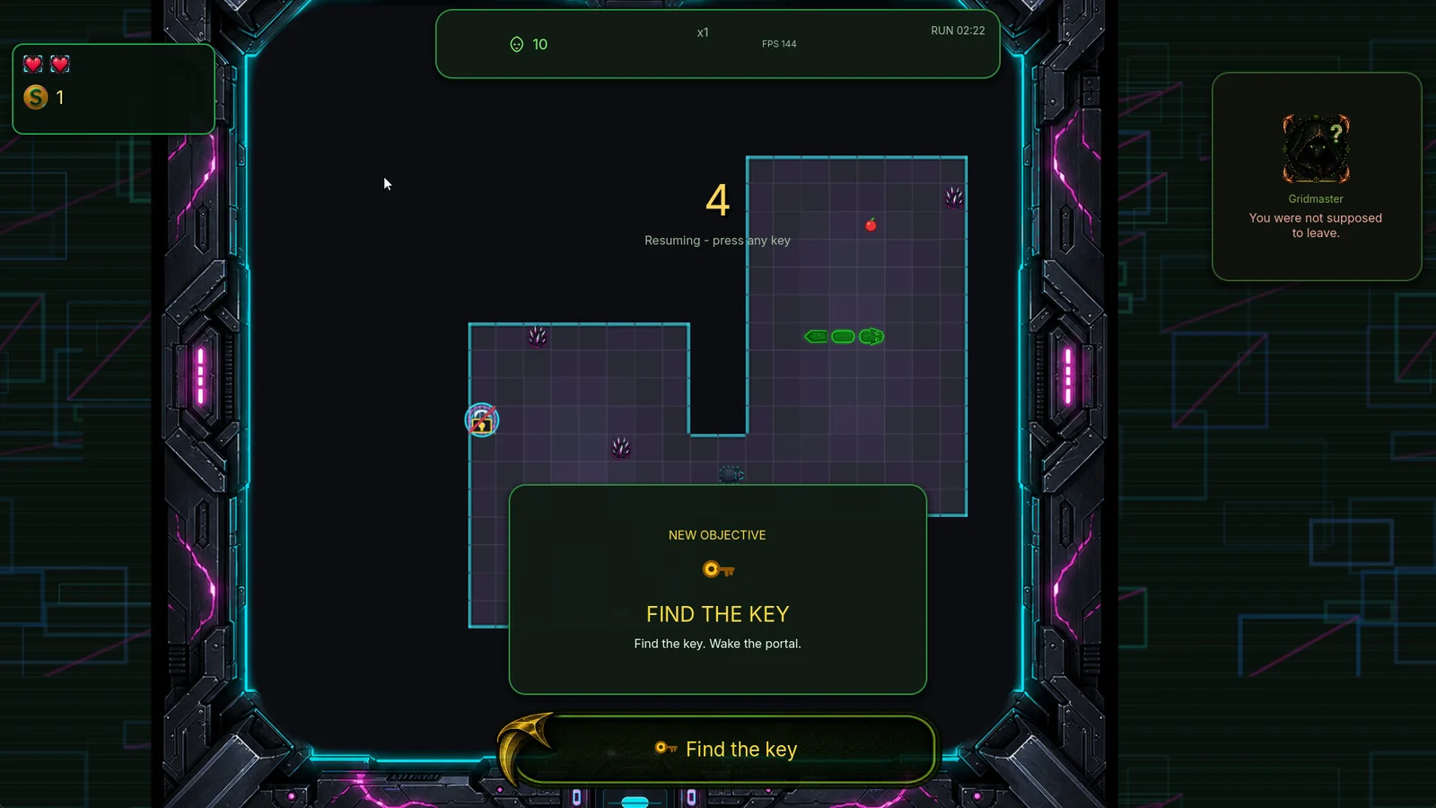 Snake: Gridbreaker Steamスクリーンショット1