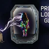 『Project Looking Glass』のキービジュアル。鏡に向かう女性とグリッチした人影
