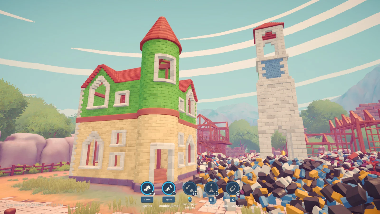 Brick by Brick: Tidy Up the Small Town! Steamスクリーンショット1