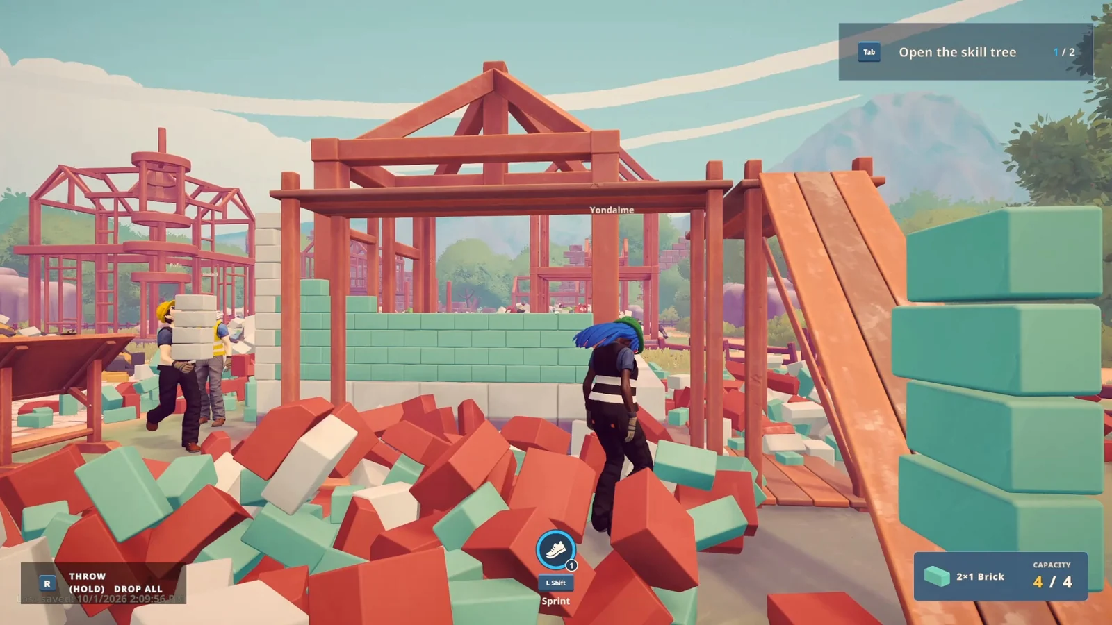 Brick by Brick: Tidy Up the Small Town! Steamスクリーンショット3