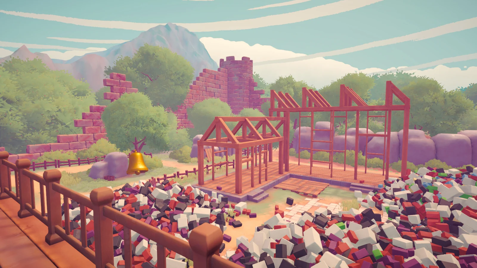 Brick by Brick: Tidy Up the Small Town! Steamスクリーンショット5