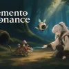 森の中で少女がキノコを背負ったモンスターに手を伸ばす『Memento Resonance』キーアート